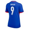 Officiële Voetbalshirt Frankrijk Giroud 9 Thuis EK 2024 - Dames